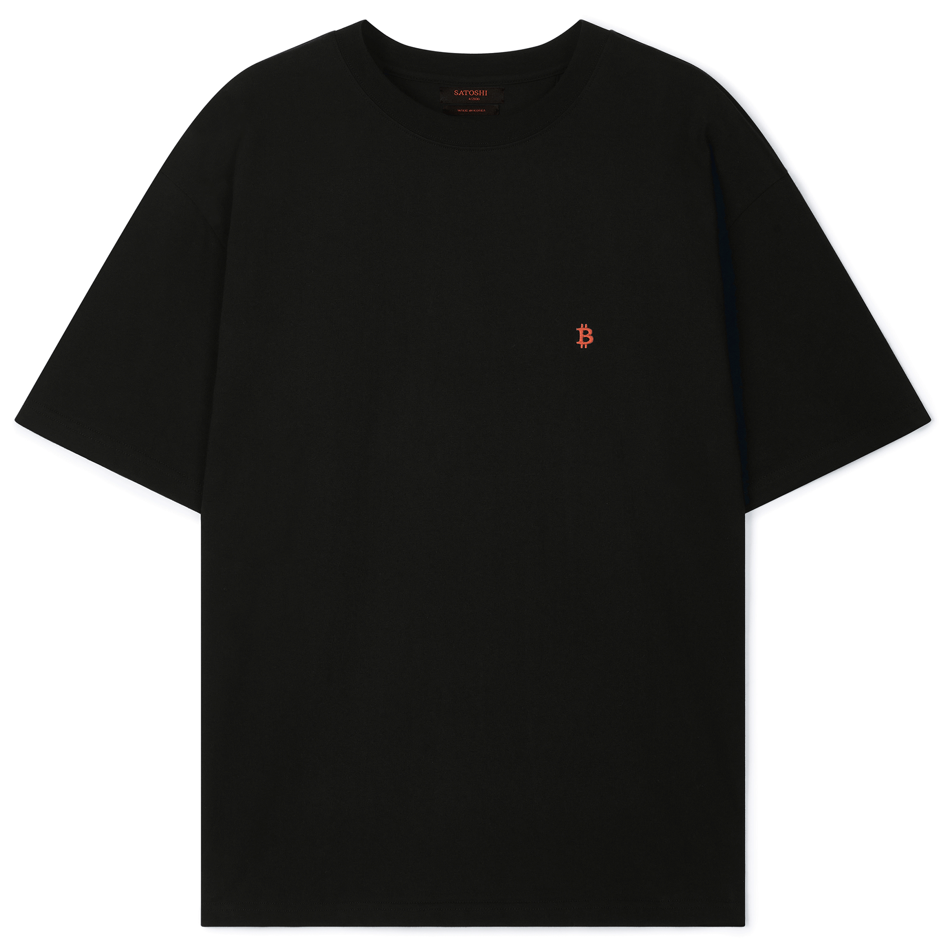[4/2100] Standard ₿:logo T-shirt