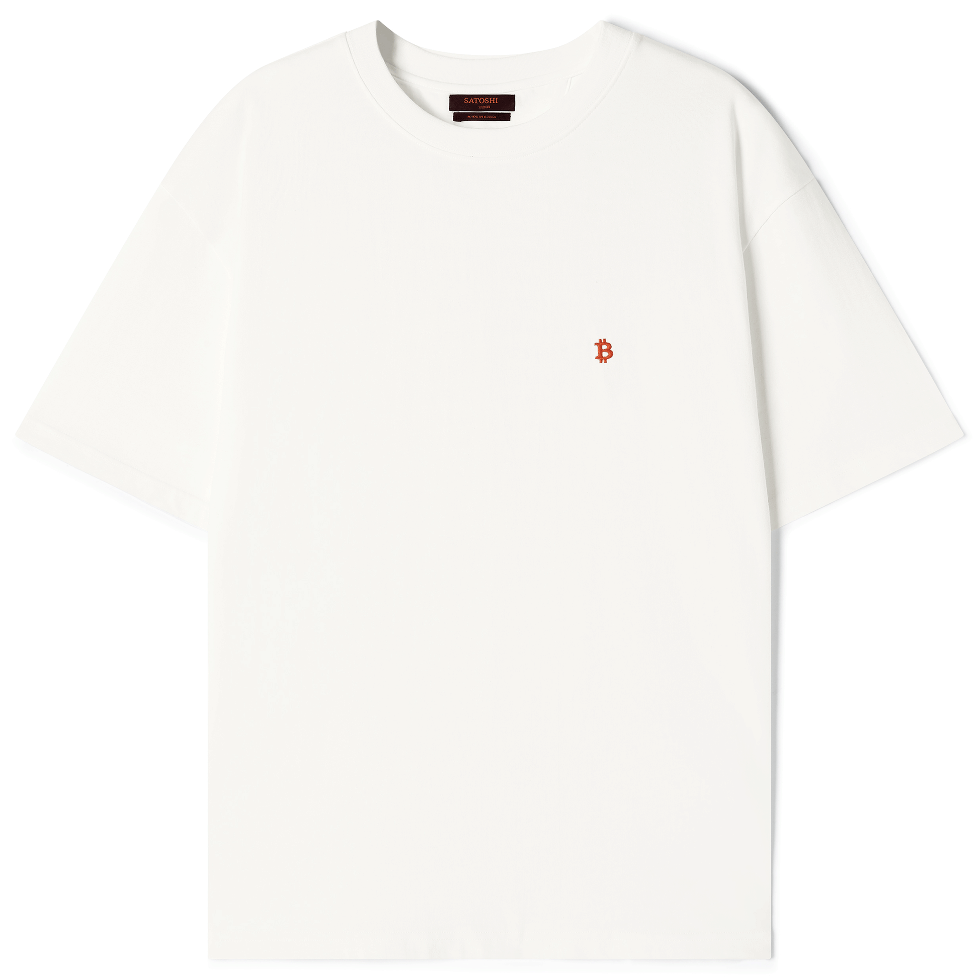 [3/2100] Standard ₿:logo T-shirt