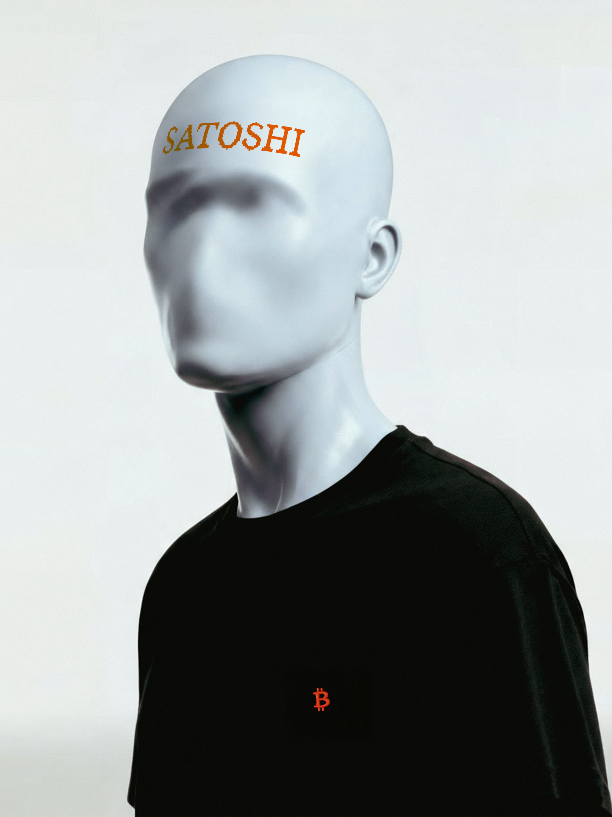 [4/2100] Standard ₿:logo T-shirt